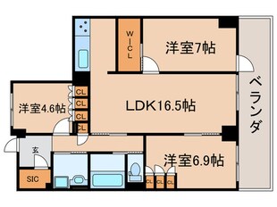 AKADEMOS　Residenceの物件間取画像